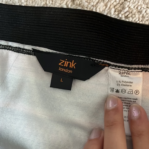 Zink Neon Aztec Print Mini Skirt - Size L - Picture 3 of 4